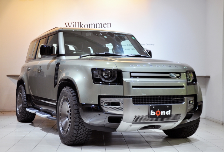 LANDROVER DEFENDER110 ランドローバー ディフェンダー HRE 鍛造ホイール カスタム ドレスアップ 輸入車 販売 買取 bond ボンド 東京