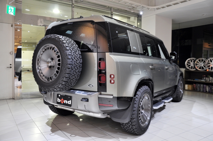 LANDROVER DEFENDER110 ランドローバー ディフェンダー HRE 鍛造ホイール カスタム ドレスアップ 輸入車 販売 買取 bond ボンド 東京
