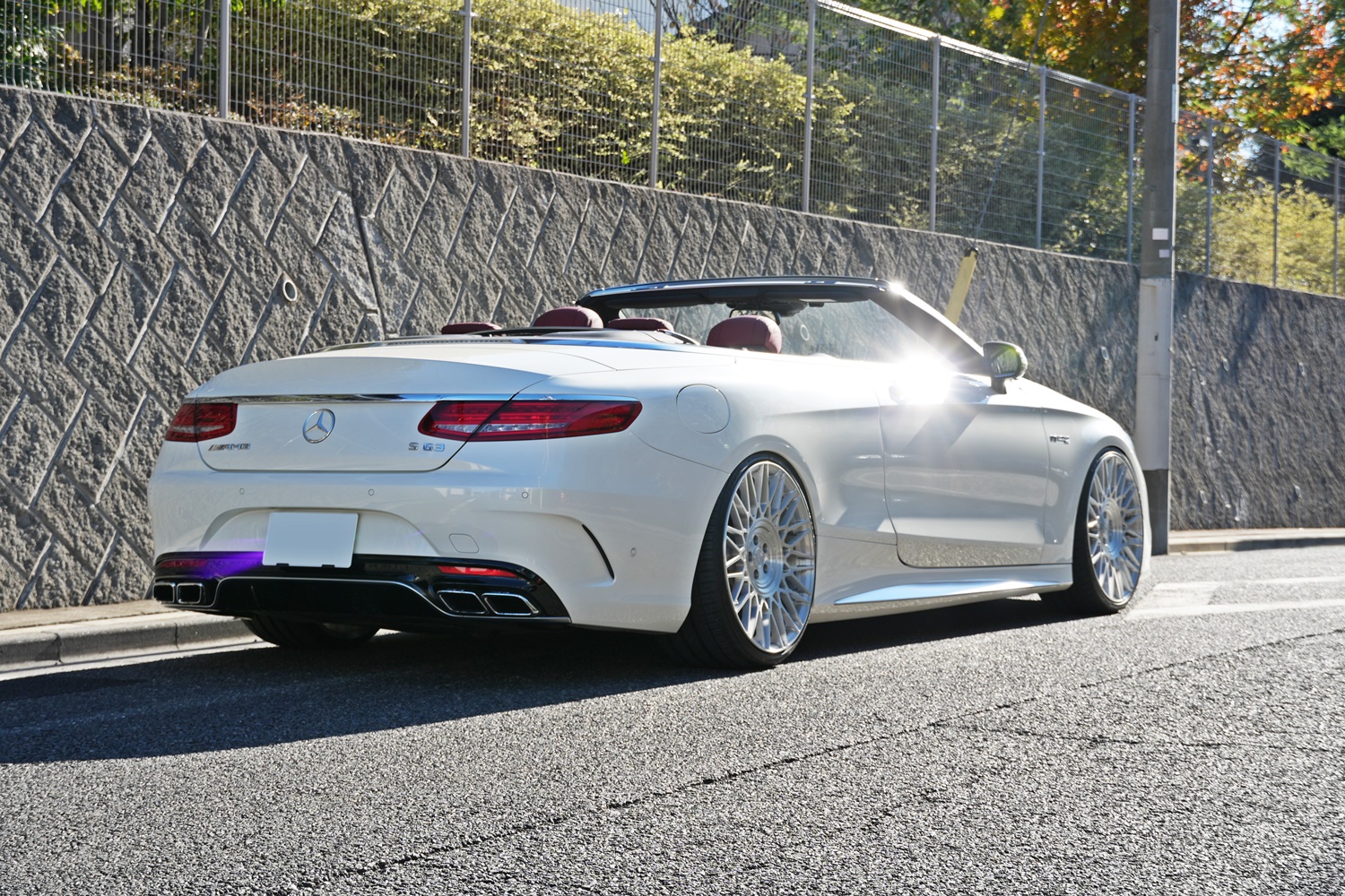 W217　C217　S63カブリオレ　S63クーペ　カスタム　ホイール　22インチ