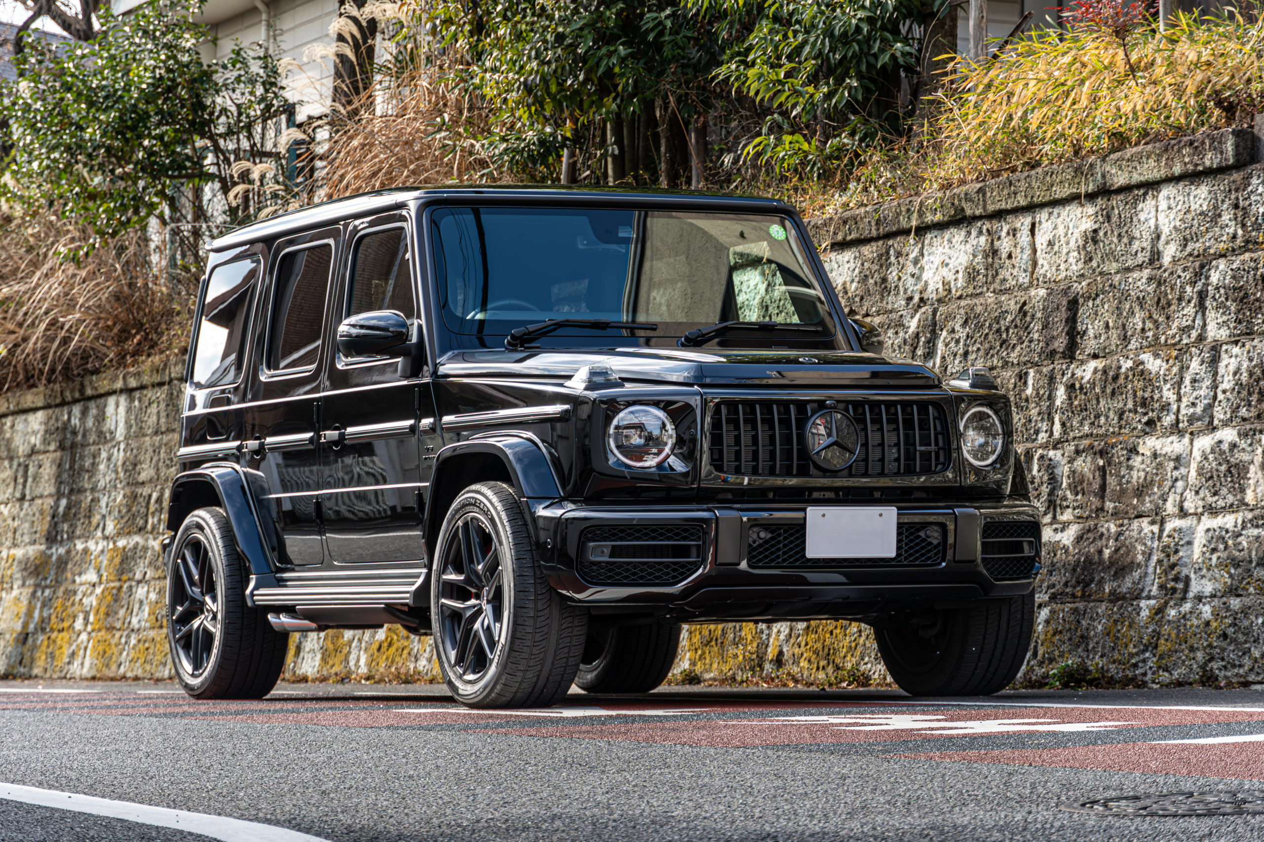 W463A G63 ブラックアウト　カスタム　ナイトパッケージ　電動ステップ　ボンドカーズ