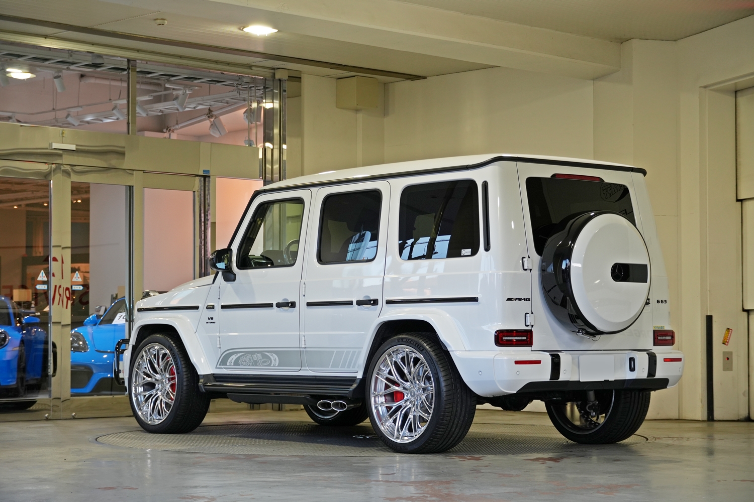 W463A G63 G400 W465 Gクラス カスタム エアロ バンパーガード BRABUS ブラバス ホイール 23インチ 鍛造ホイール
