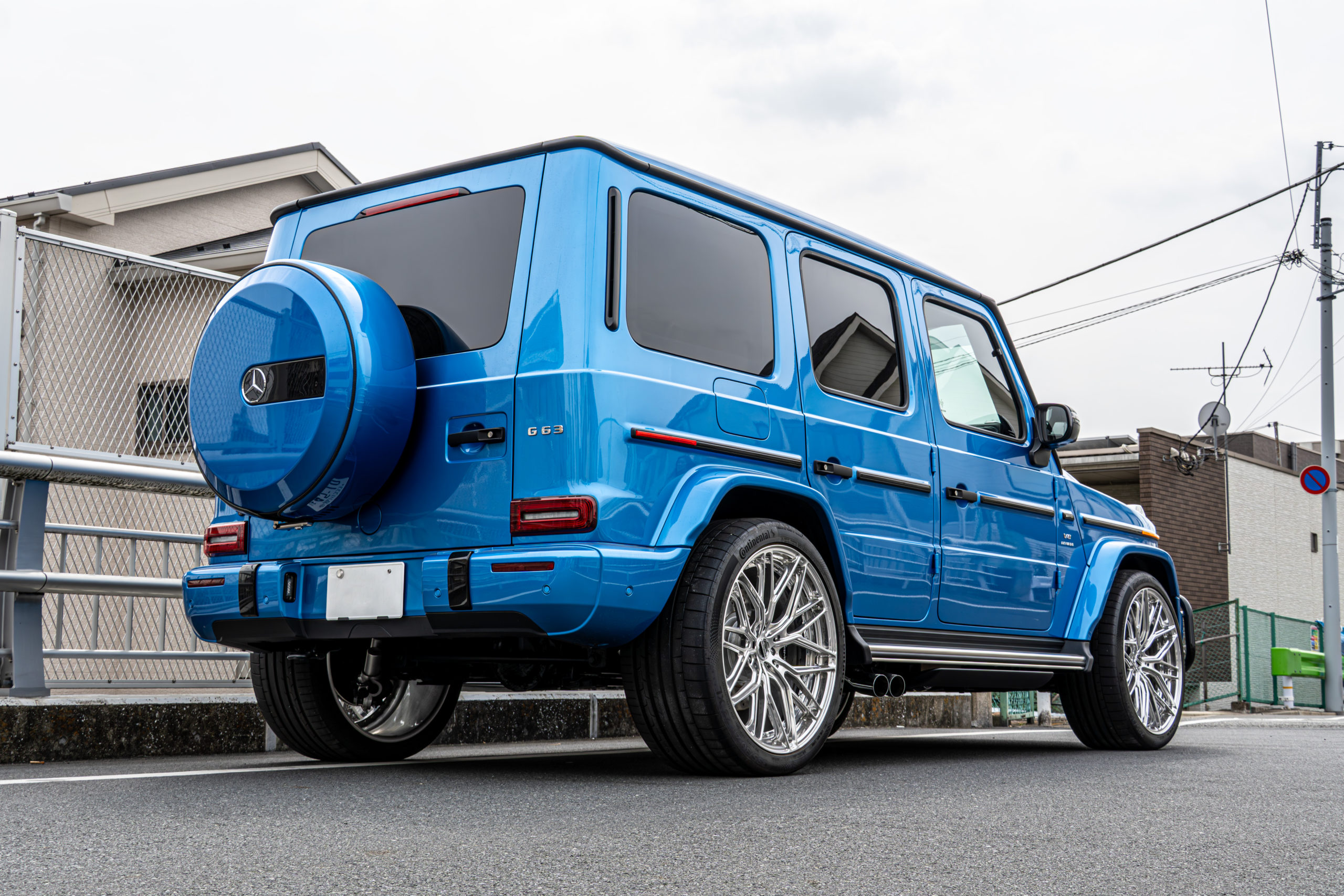G63 カスタム　新入庫　ストック　サウスシーブルー　MVFORGED マヌファクトゥーア　ブラバス　BRABUS 