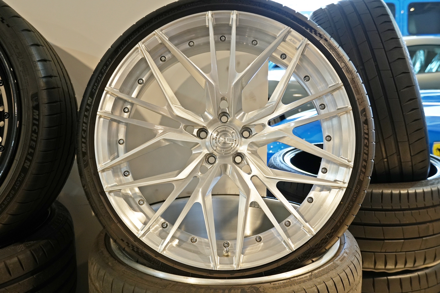 W223　S500　S63　ホイール　22インチ　ローダウン　カスタム　アメ鍛　中古