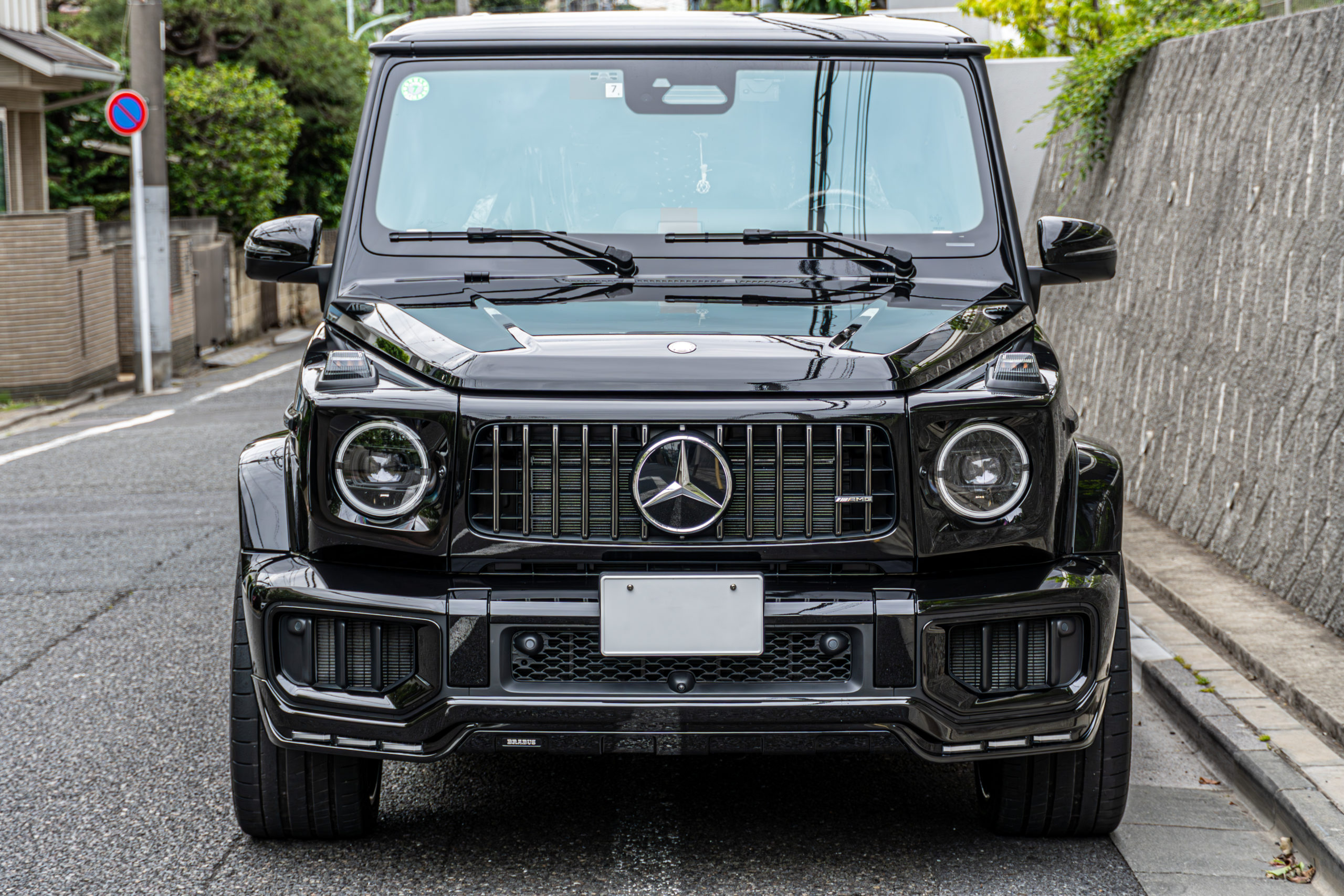 G63 カスタム　BRABUS ブラバス　1221 ローダウン　フロントスポイラー　iiD W465