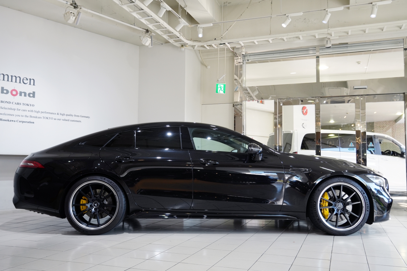 メルセデスAMG　GT53　GT4ドアクーペ　ブラックアウト　ローダウン　輸入車　販売　買取　カスタム　bond　ボンド　東京