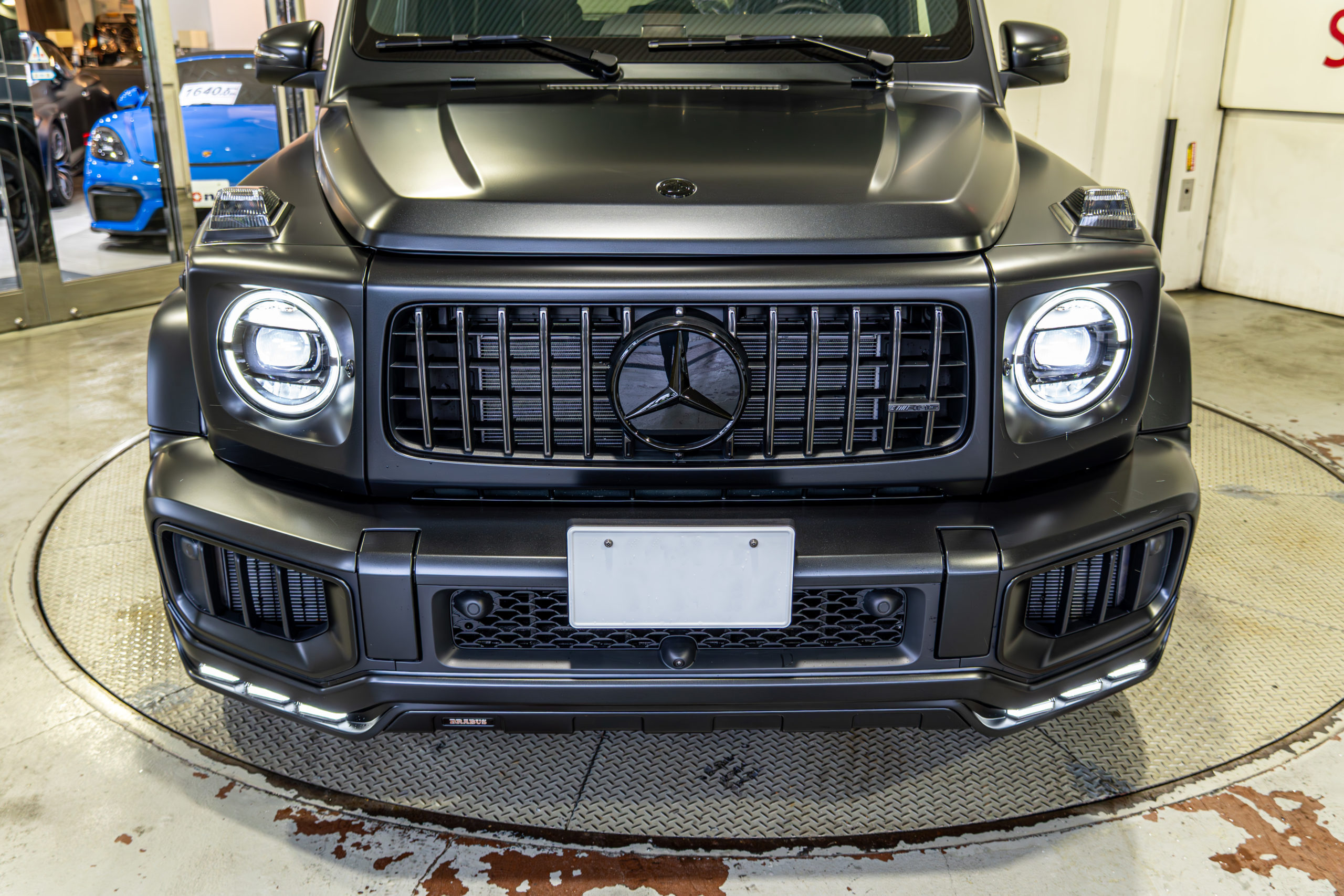 465 G63 BRABUS ブラバス　スポイラー　LED ブラックアウト　W465
