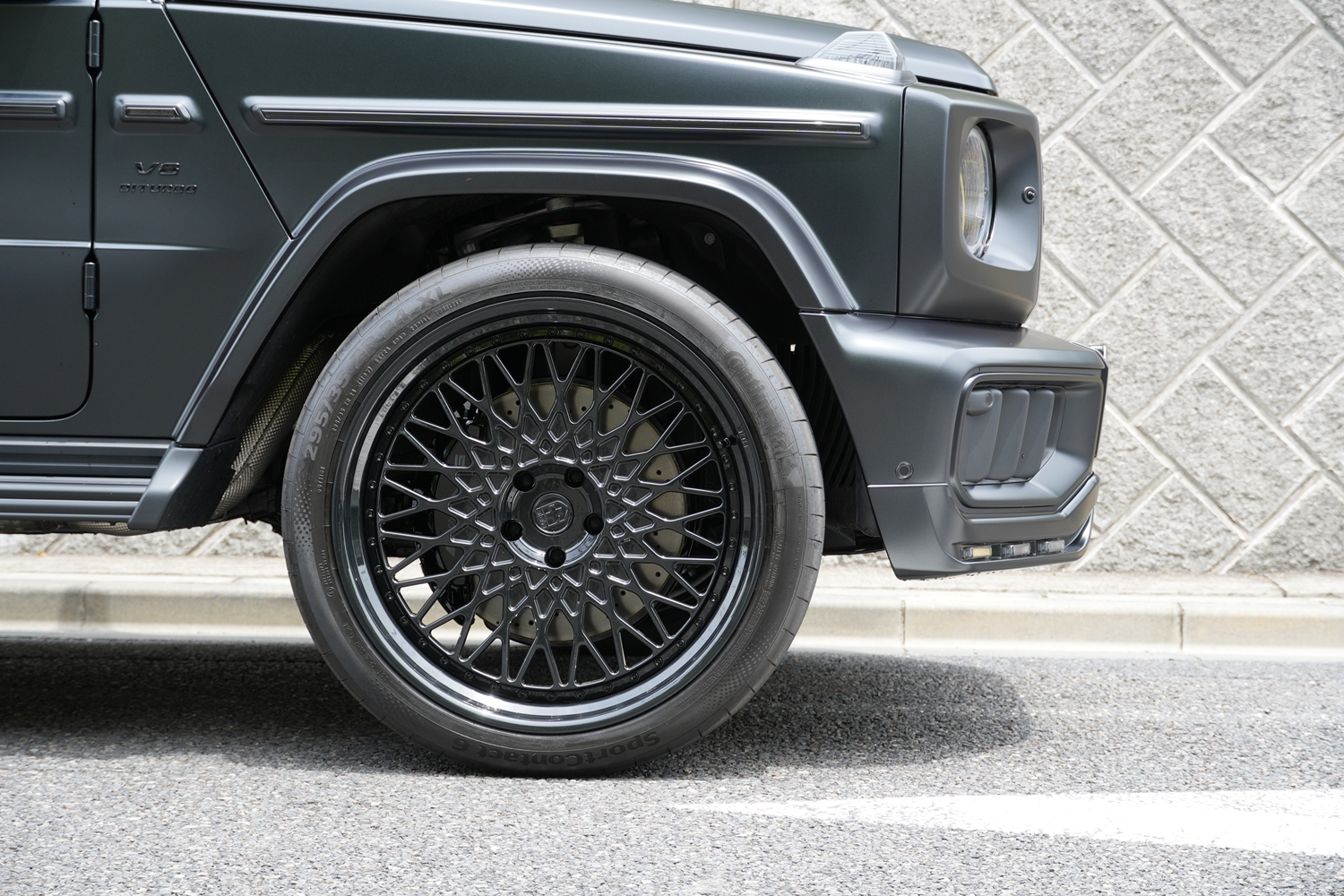 ブラバス　パーツ　エアロ　Gクラス　カスタム　HRE　鍛造ホイール　W463A　W465　24インチ