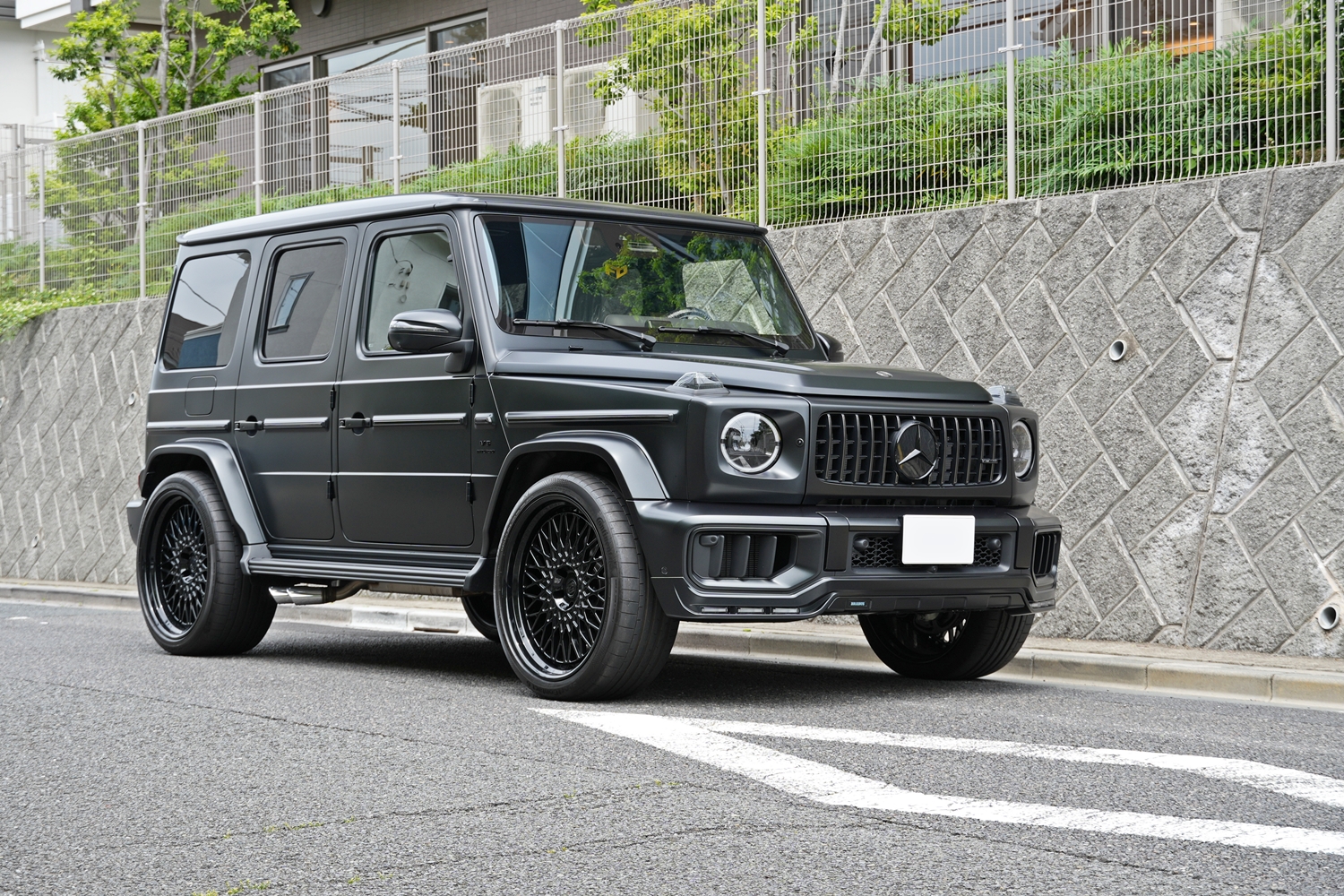 BRABUS　パーツ　エアロ　ゲレンデ　G63　G450　G400　G580　カスタム　ローダウン　ホイール　23インチ　24インチ　鍛造ホイール　アメ鍛　HRE