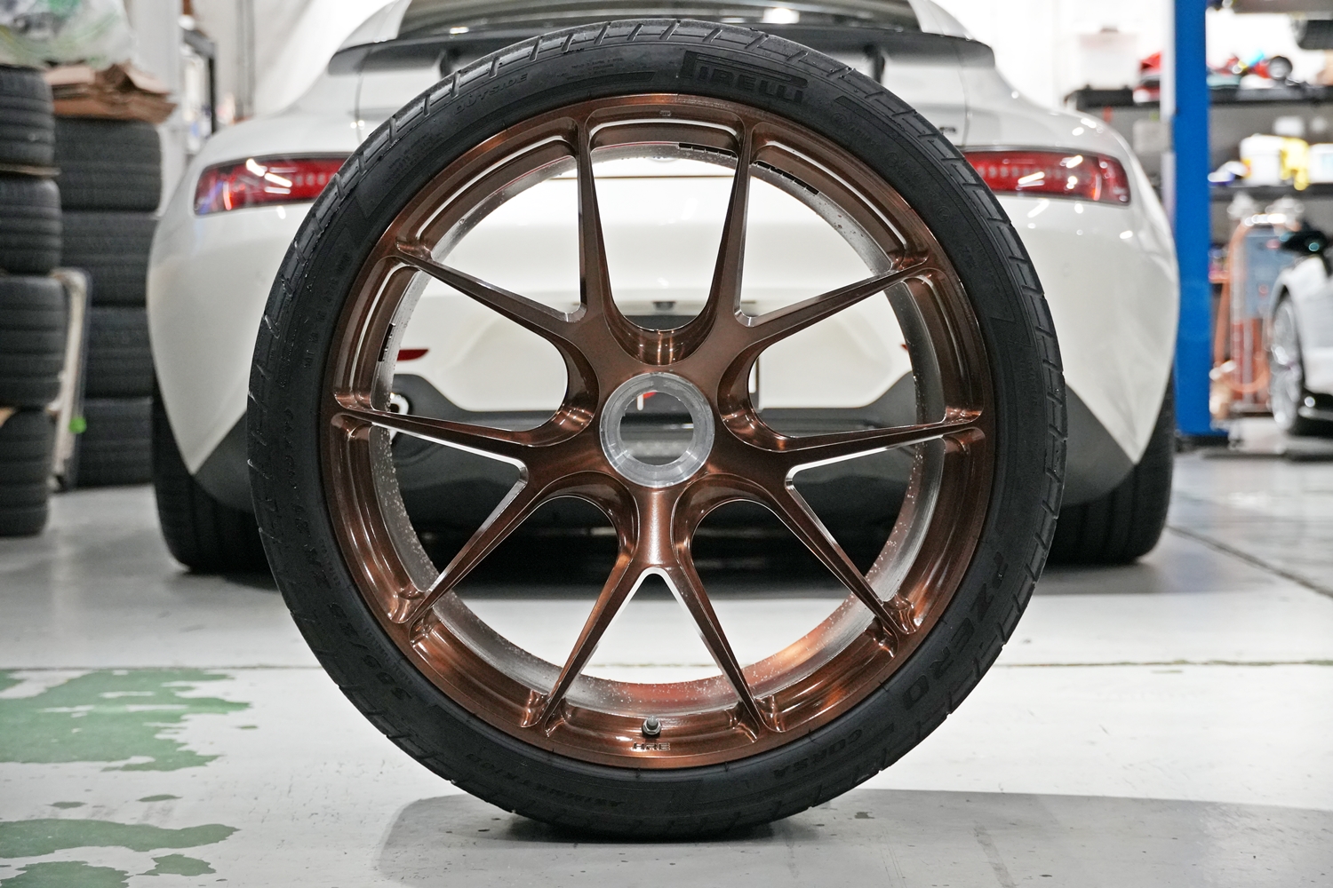 Lamborghini　Avnetador　S　SV　SVJ　ホイール　21インチ　アメ鍛