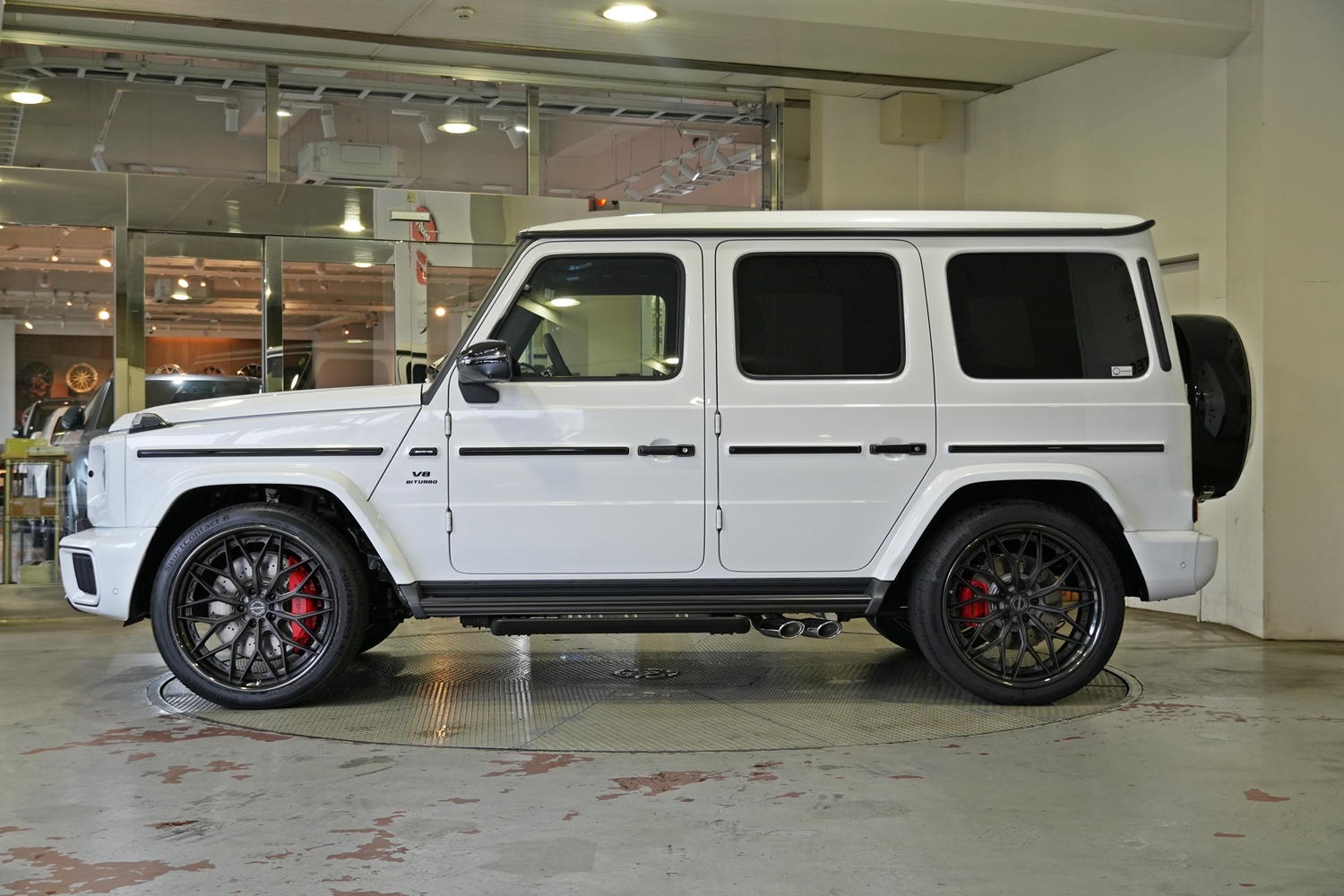 W465 G63 G450 G580 カスタム ローダウン ダウンサス ホイール 23インチ 24インチ アメ鍛