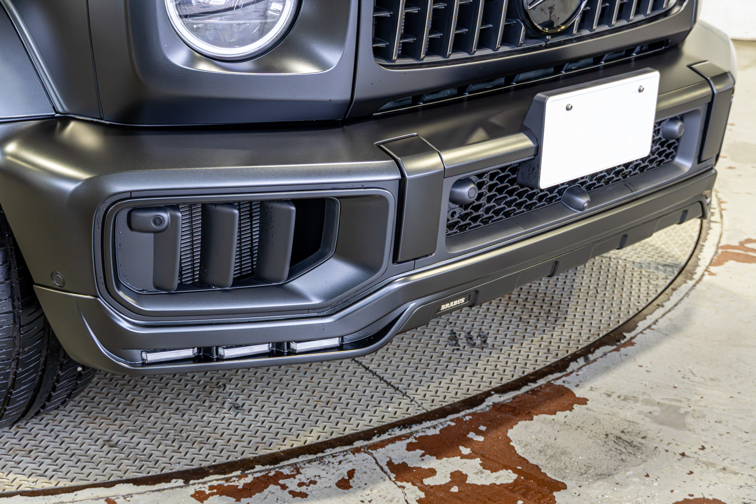 465 G63 BRABUS ブラバス　スポイラー　LED ブラックアウト　W465
