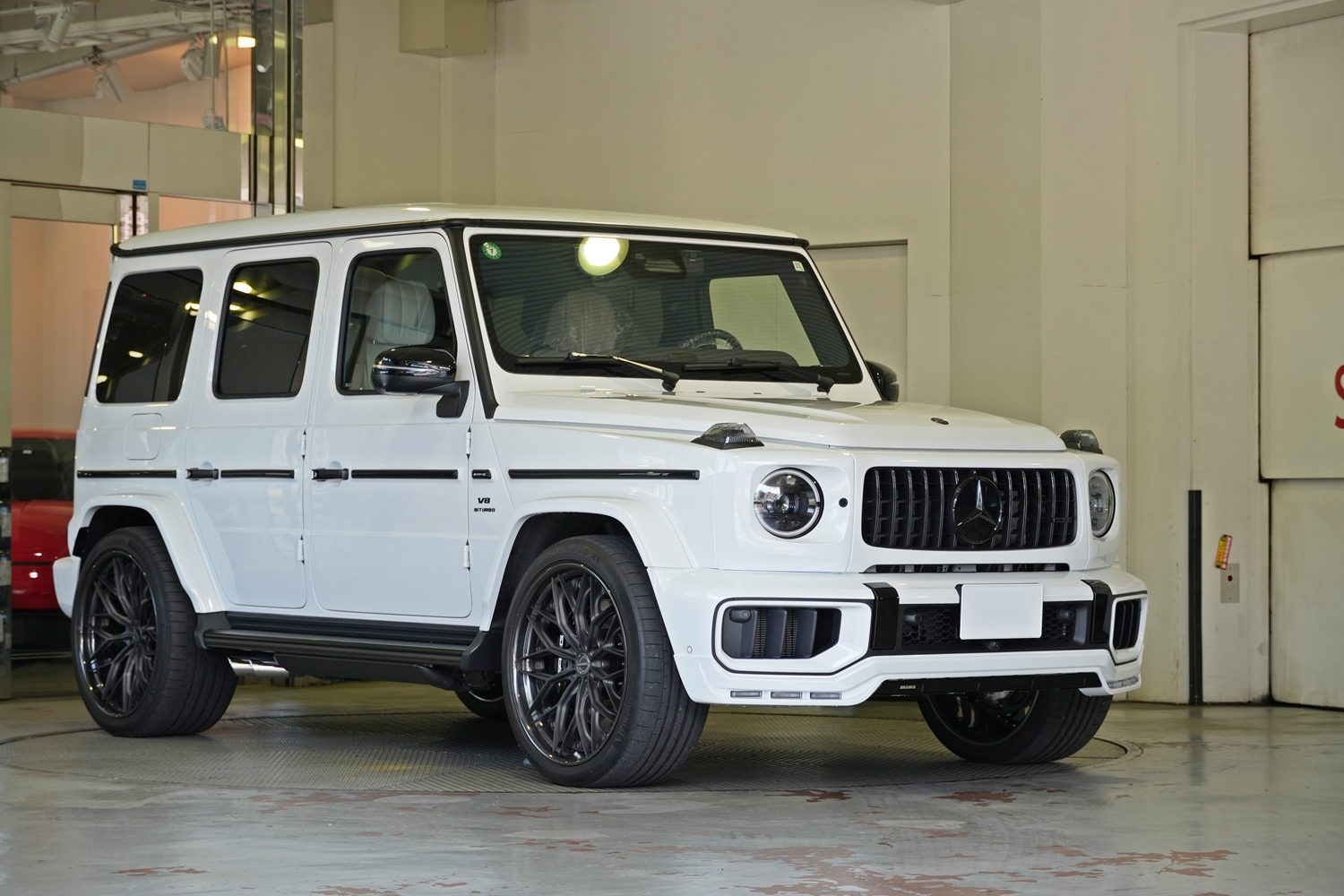 AMG G63 W463A W465 カスタム エアロ フロントリップ BRABUS ブラバス