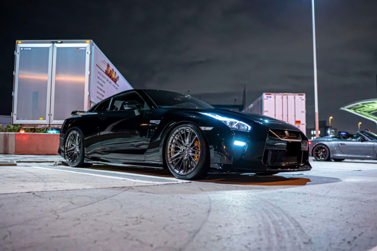GTR カスタム R35 ROHAN ROBERUTA HRE S101MAXTON FOREGED カーボン　 21インチ　ローダウン　AL13