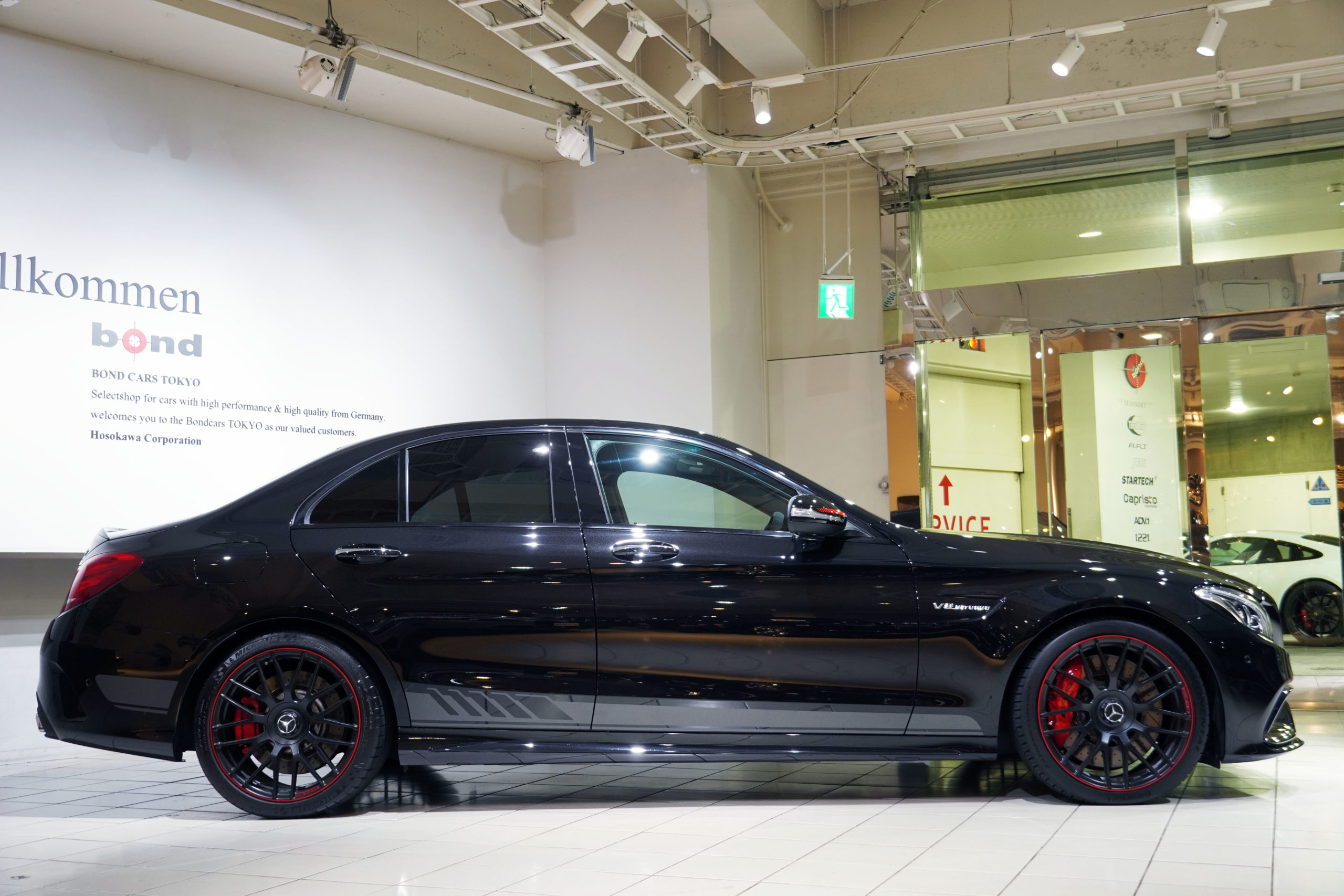 MercedesAMG C63S メルセデスAMG Cクラス W205 エディション1 限定車 特別仕様車 輸入車 販売 買取 カスタム ドレスアップ bond ボンド 東京