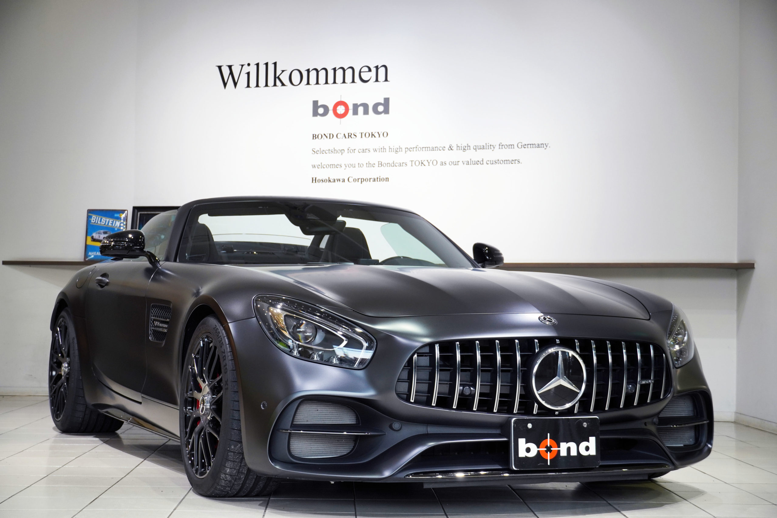MercedesAMG GT メルセデスAMG　GTC　ロードスター　オープンカー　エディション50　限定車　特別仕様車　輸入車　販売　買取　カスタム　ドレスアップ　bond　ボンド　東京