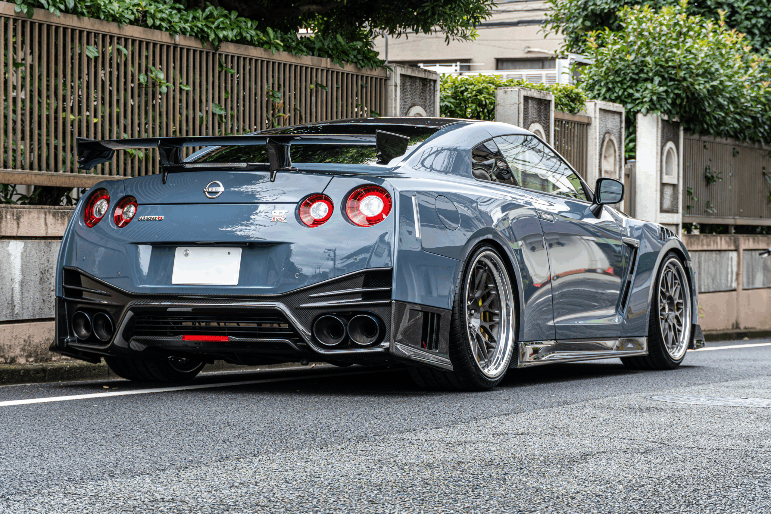 35GTR カスタム　ローダウン　車高調　ロベルタ　HRE クラシック300 NISMO スペシャルエディション