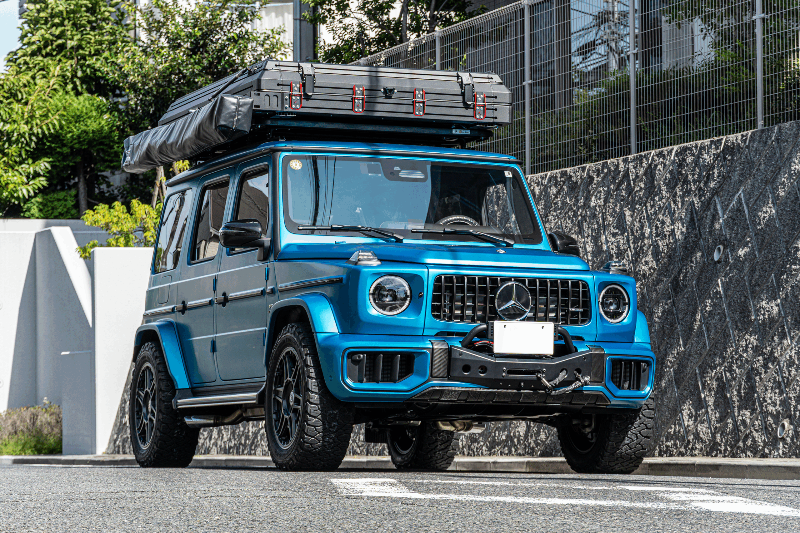 AMG W465 G63 LETECH HRE FT1 20インチ ウィンチ　スペアタイヤホルダー　ストレージBOX キャンプ　アウトドア　ウィンチ