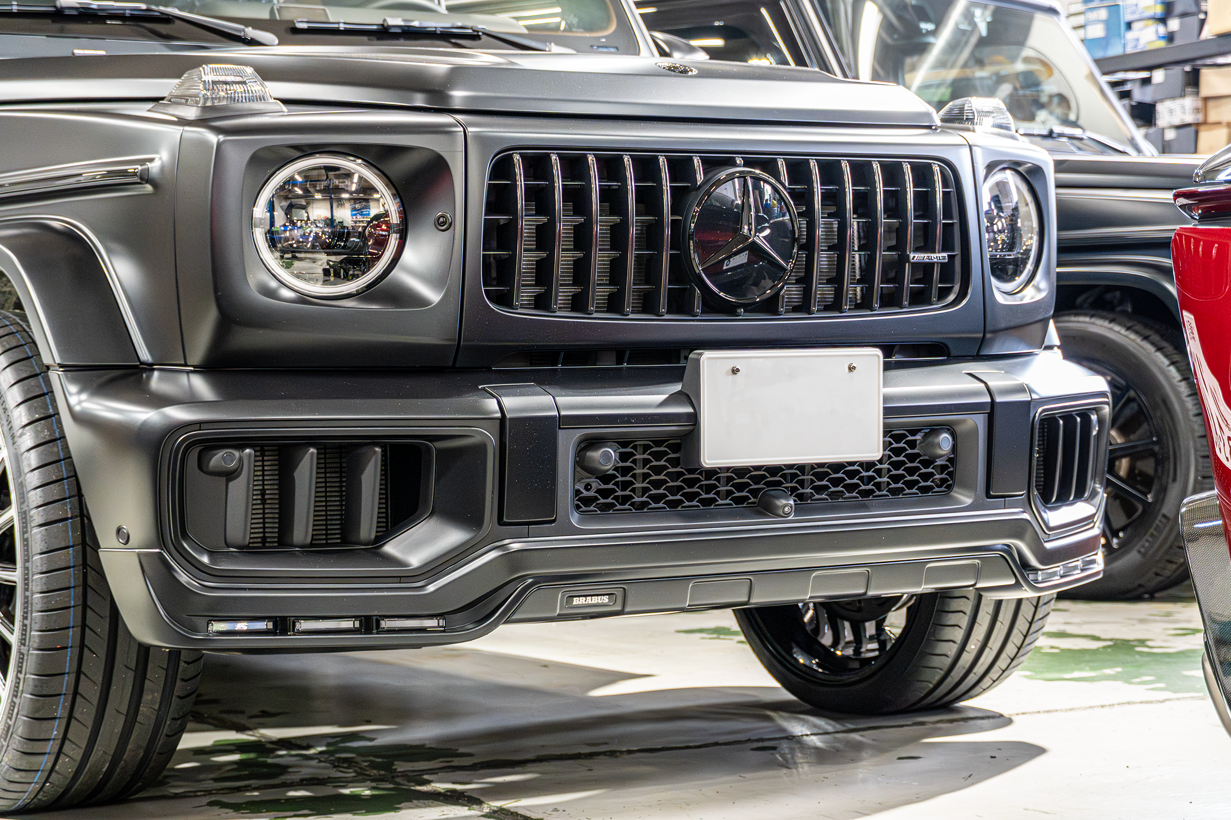 W465 乗り心地　改善 AISIN MCB iiD BRABUS G63 ボディーダンパー