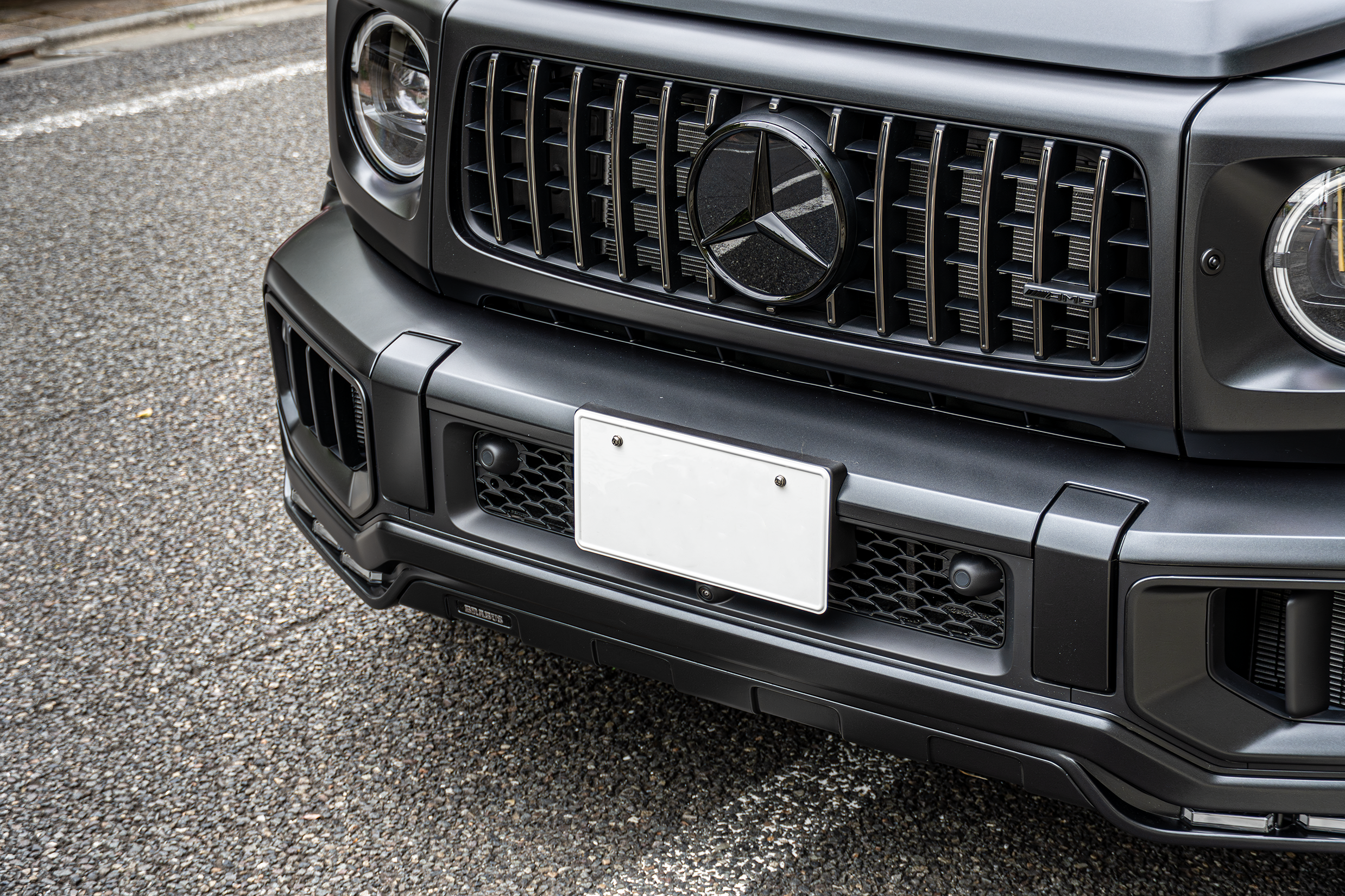 G63 W465 BRBAUS ZV 24インチ MCB iiD ブラバス　ナンバーベース　ローダウン