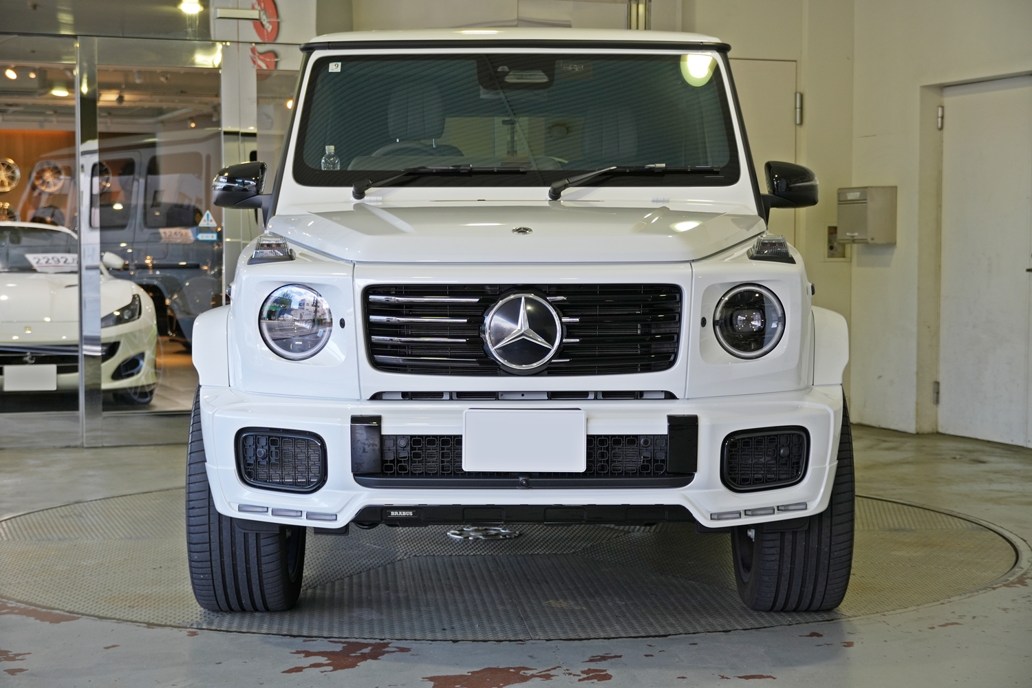 W465　ゲレンデ　ブラバス　BRABUS　G450d　G63　フロントリップ　スポイラー