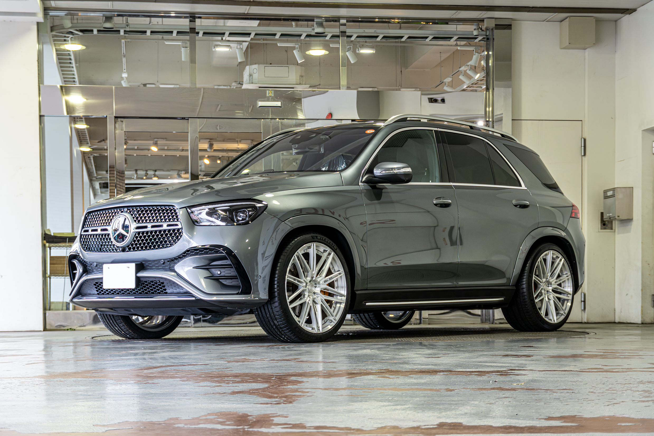 GLE カスタム　ローダウン　BCFORGED インチアップ 23インチ