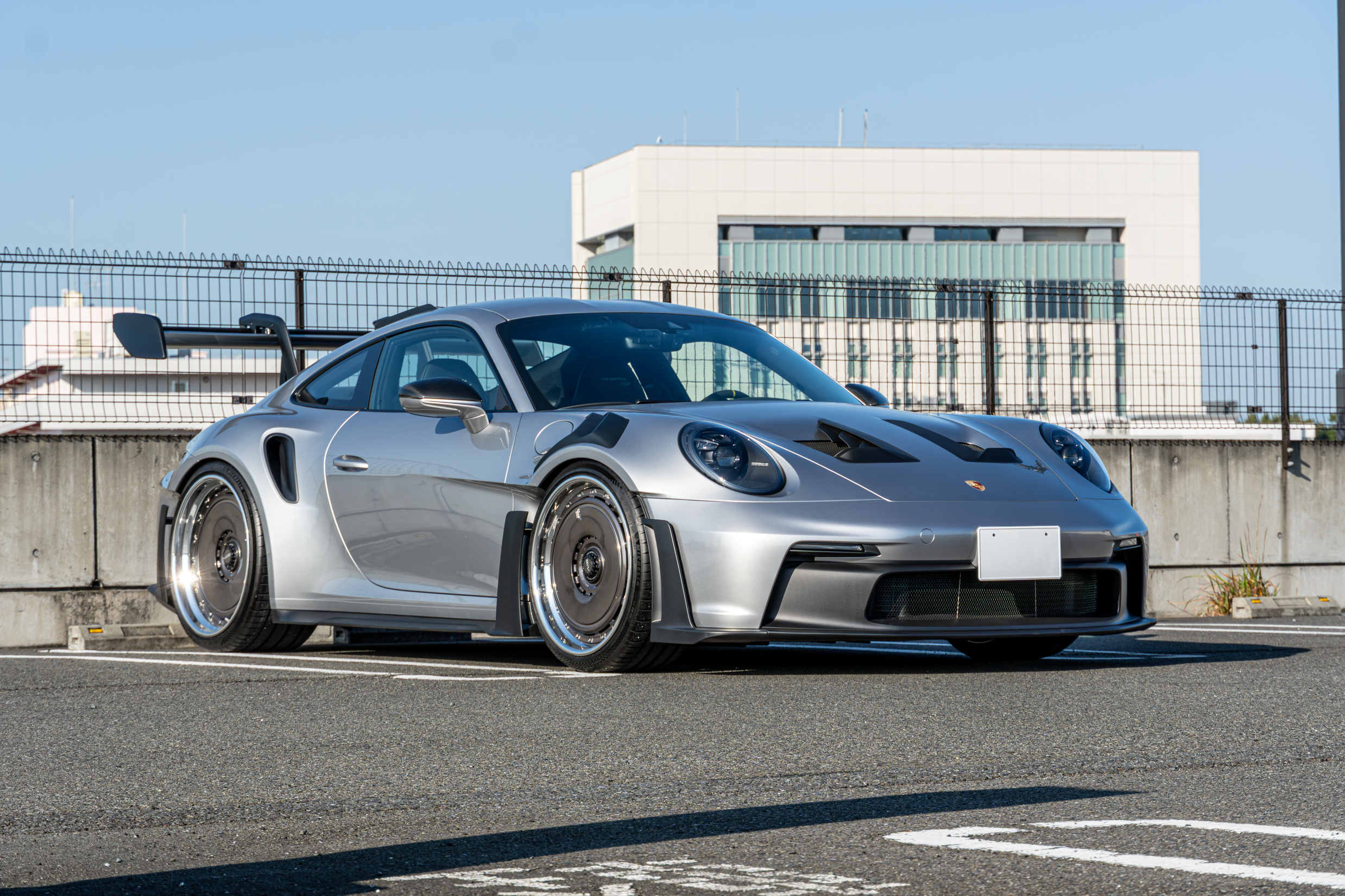 GT3RS カスタム　ローダウン　インチアップ　AL13 ディッシュ　ヴァイザッハ