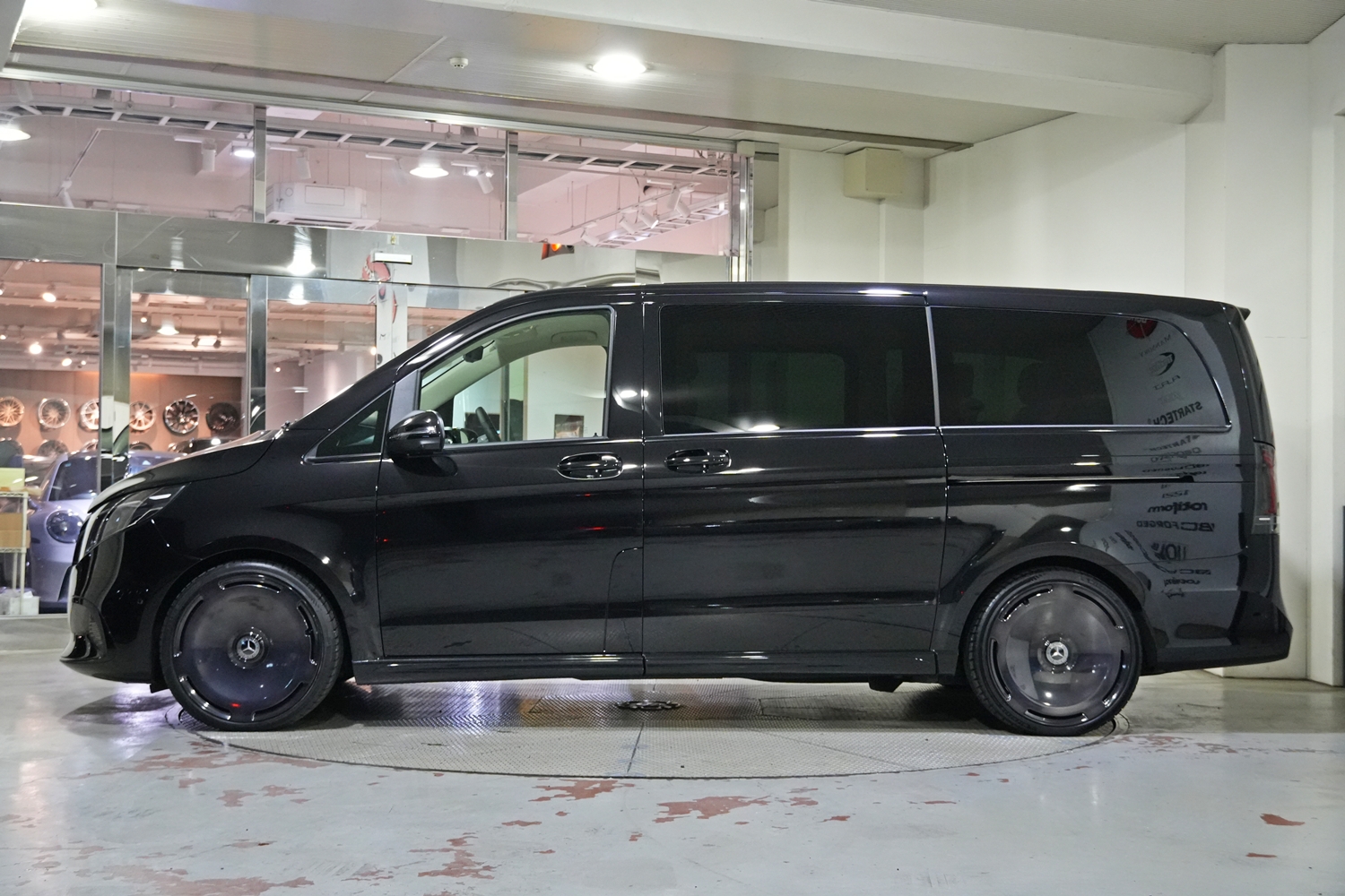 W447 V220d Vクラス ローダウン ホイール アメ鍛 AL13