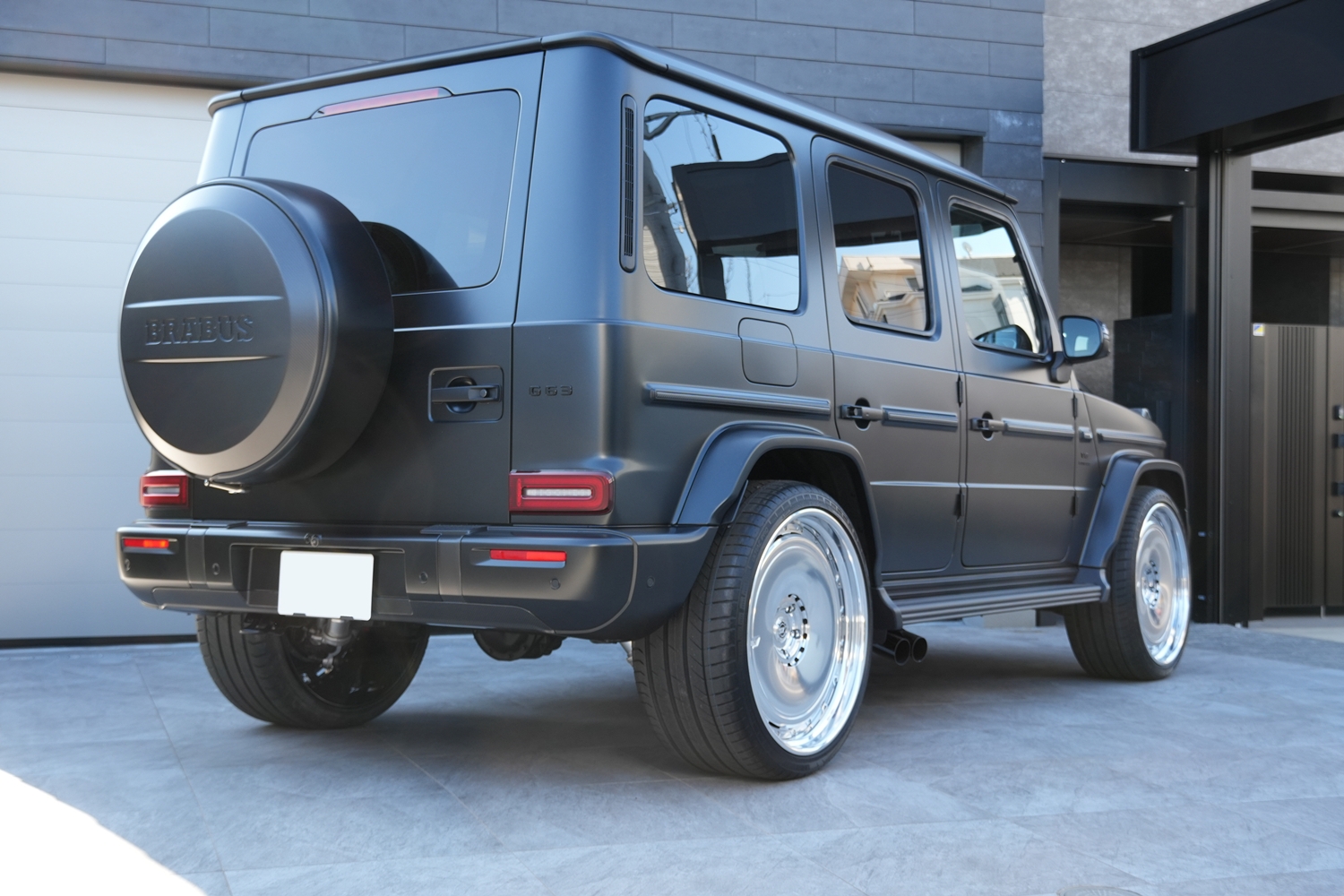 W465　G63　BRABUS　ブラバス　エアロ　リップスポイラー　カスタム　東京　AL13　ホイール　24インチ　ローダウン