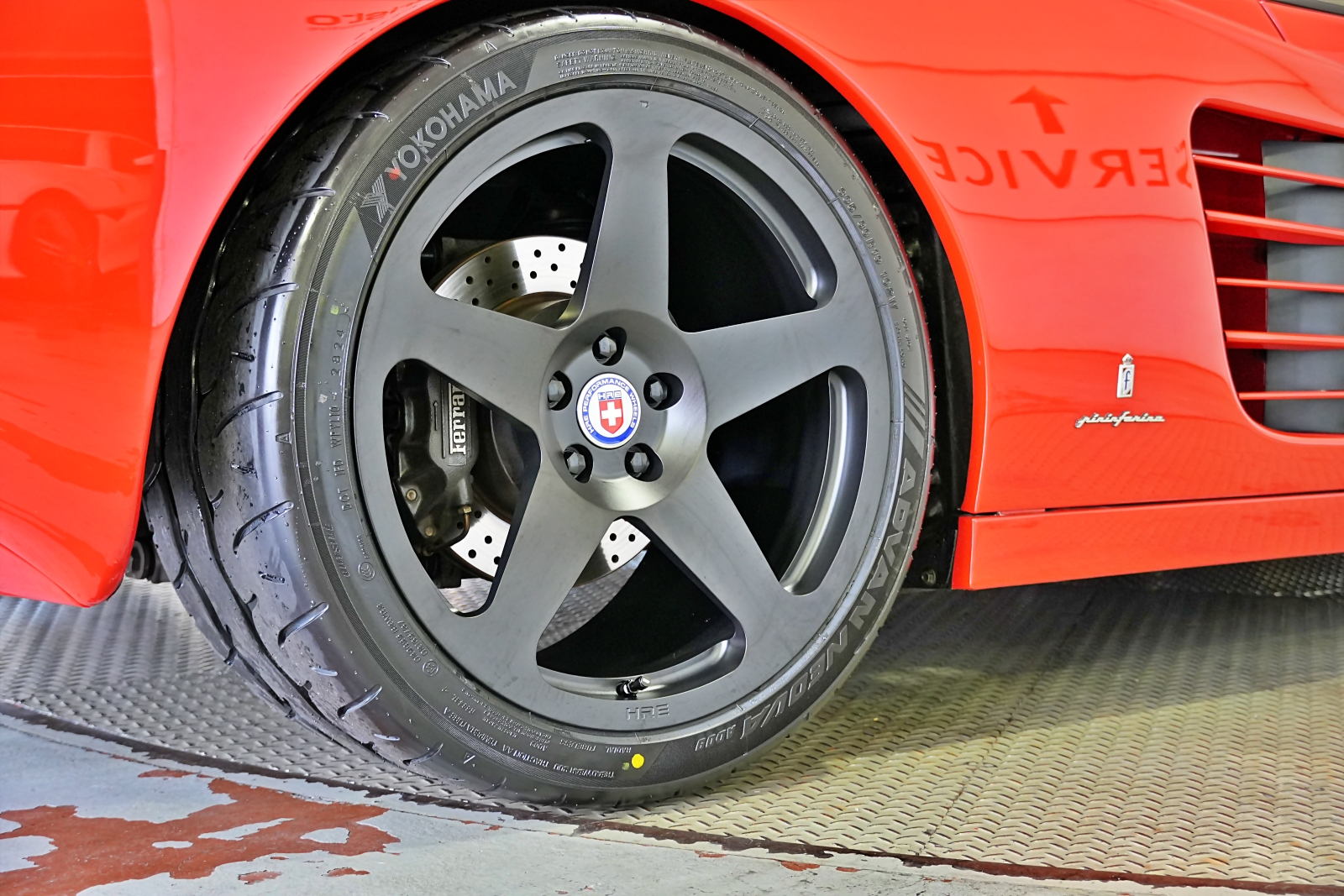 フェラーリ ホイール HRE 鍛造 512TR 355 カスタム