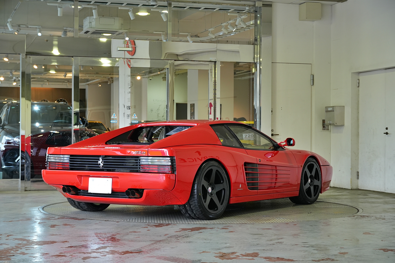 フェラーリ ホイール HRE 鍛造 512TR 355 カスタム ローダウン