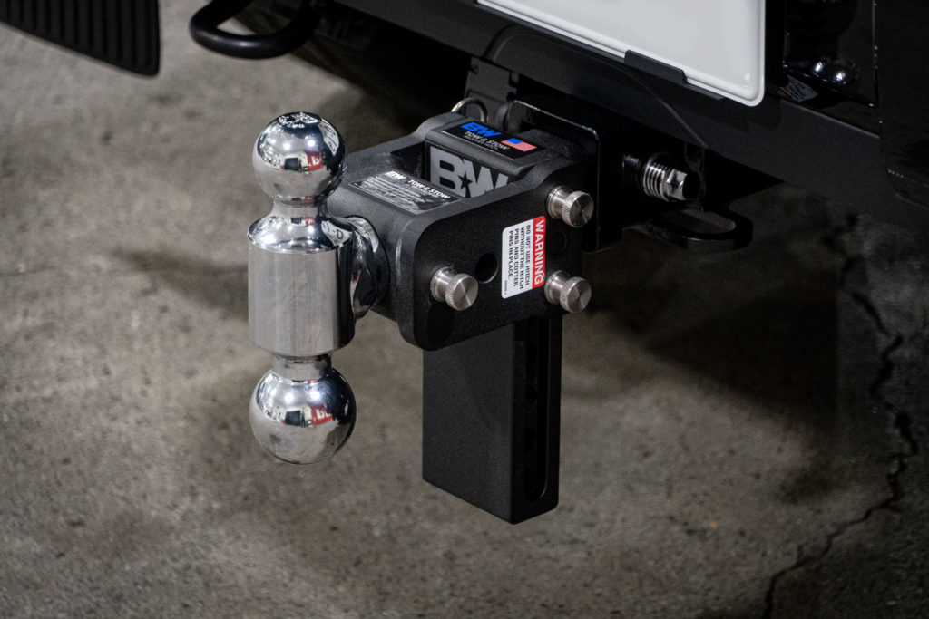 B&W TOW&STOW ADJUSTABLE BALL MOUNT