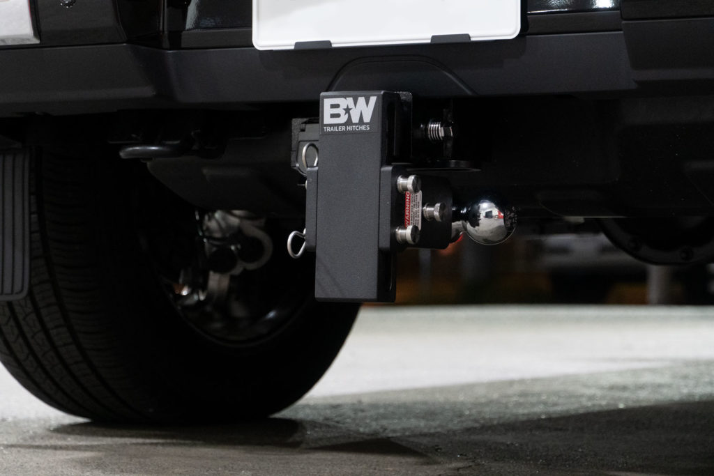 B&W TOW&STOW ADJUSTABLE BALL MOUNT