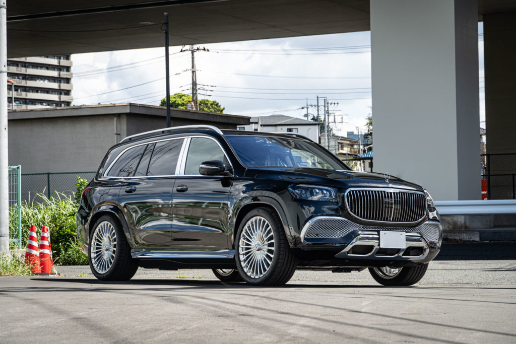 GLS600 Maybach ローダウン スペーサー 低ダストブレーキパッド