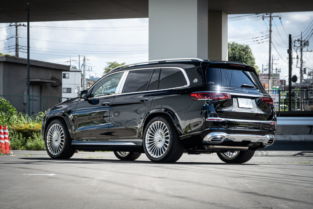 GLS600 Maybach ローダウン スペーサー 低ダストブレーキパッド