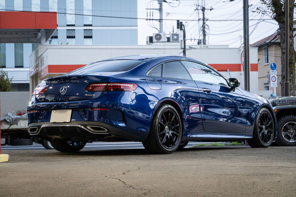 C238 E450 ホイールペイント 低ダストブレーキパッド