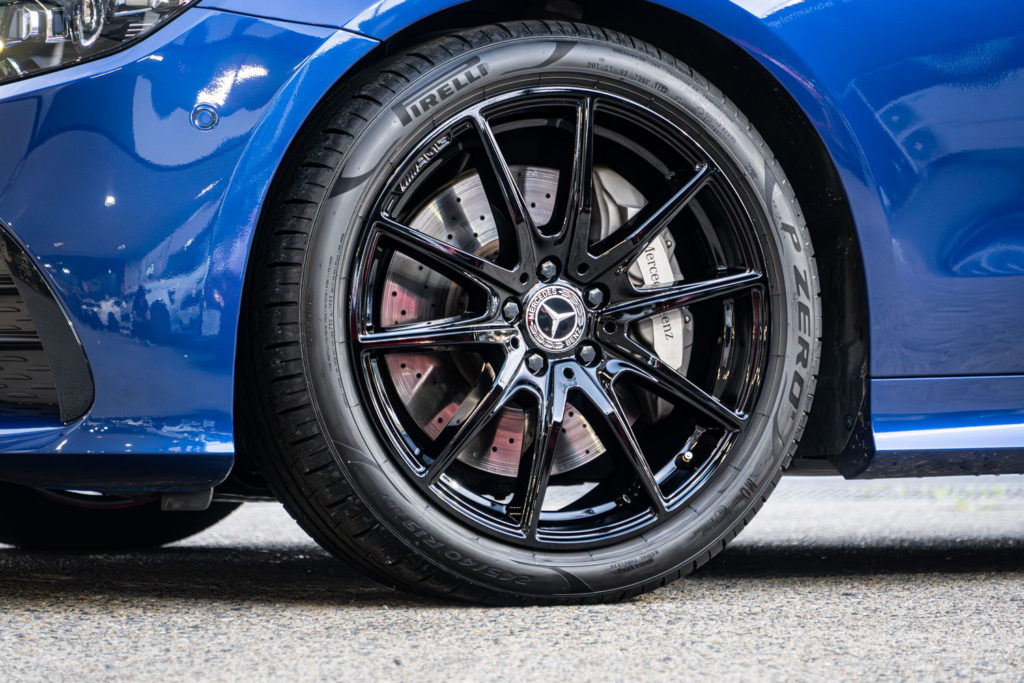 C238 E450 ホイールペイント 低ダストブレーキパッド