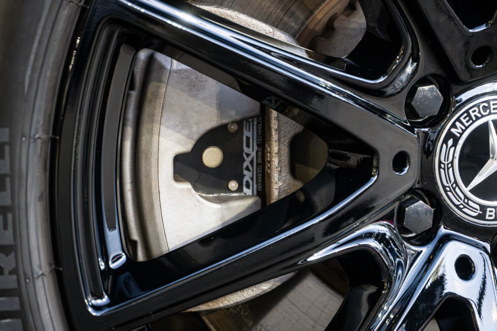 C238 E450 ホイールペイント 低ダストブレーキパッド