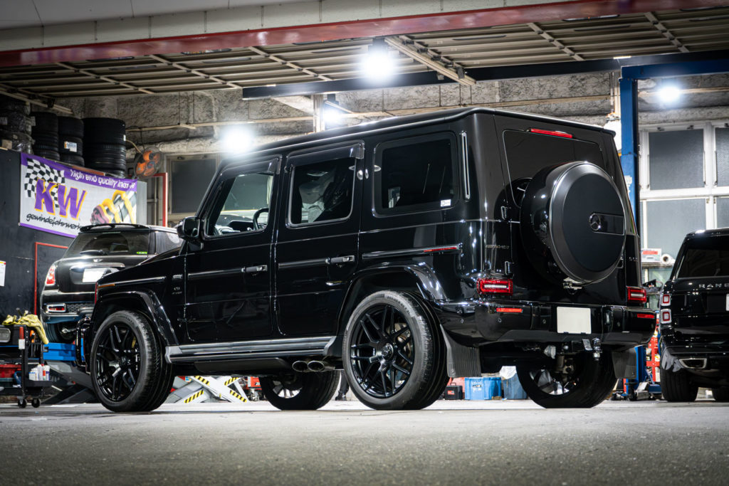W463A G63 USサイドマーカー 電動ステップ