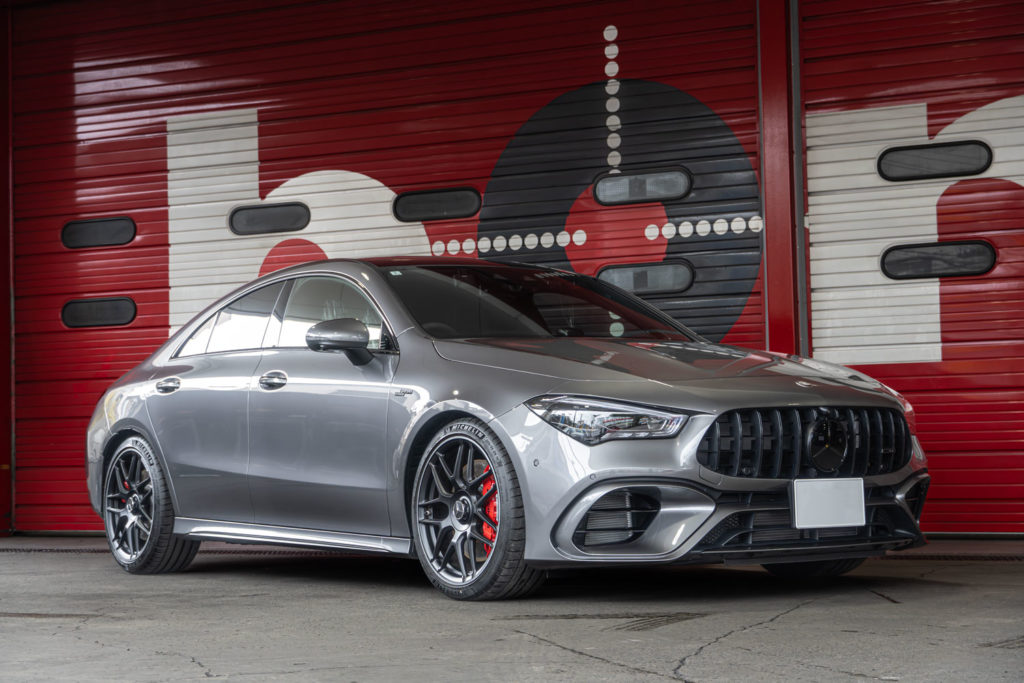 CLA45 ブラックアウト ラッピング