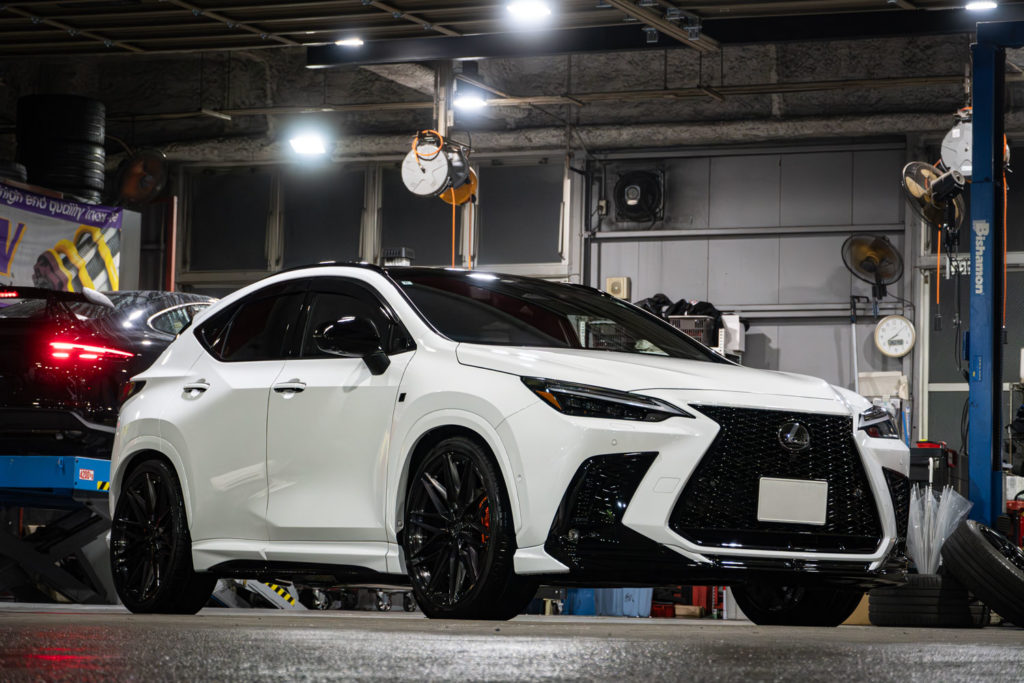 LEXUS NX ローダウン BC FORGED 22インチ