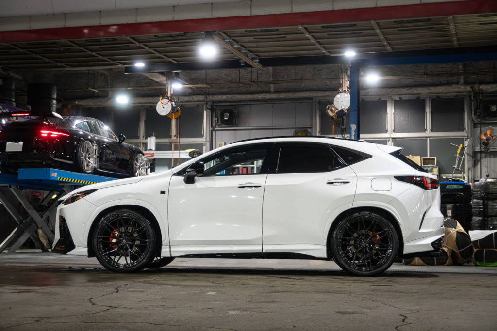 LEXUS NX ローダウン BC FORGED 22インチ