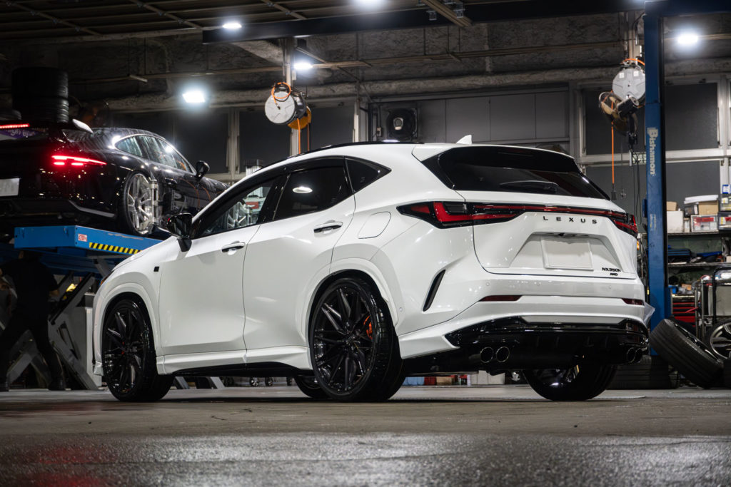 LEXUS NX ローダウン BC FORGED 22インチ