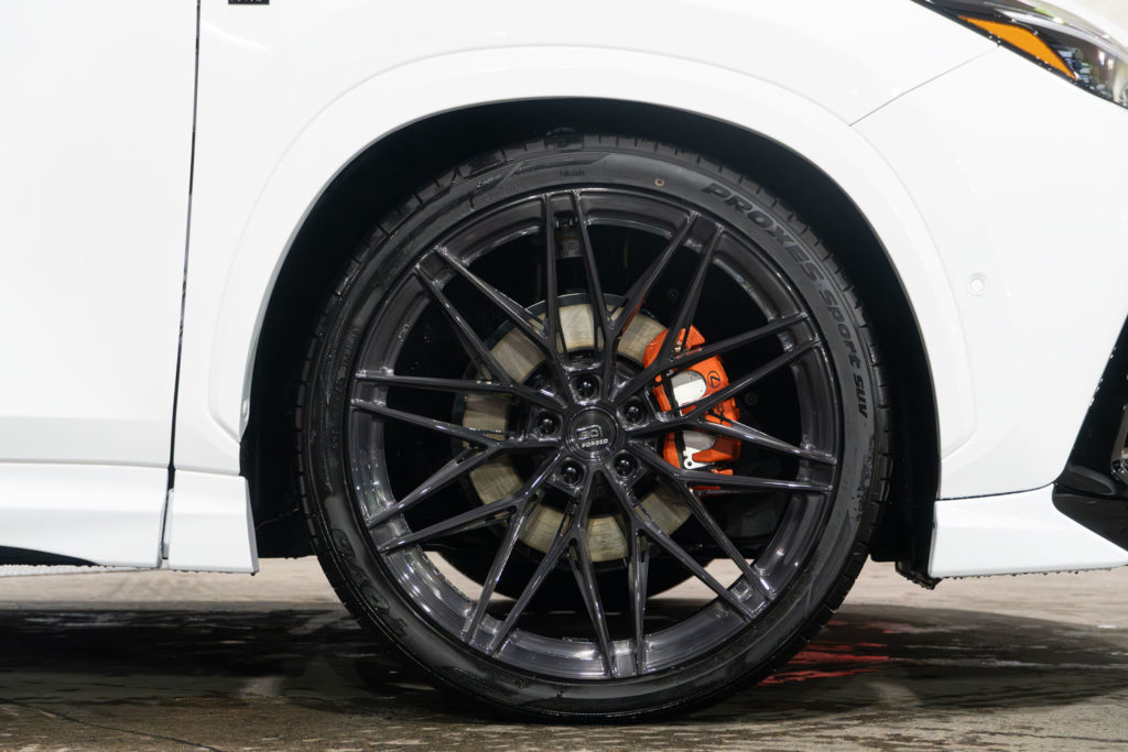 LEXUS NX ローダウン BC FORGED 22インチ